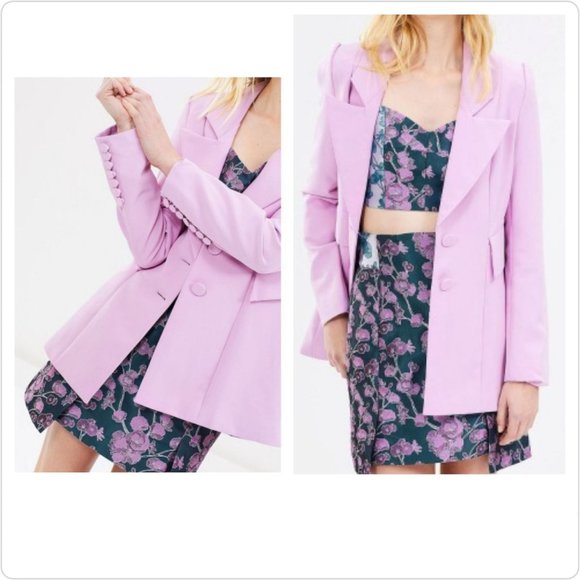 elliatt opulent blazer dress